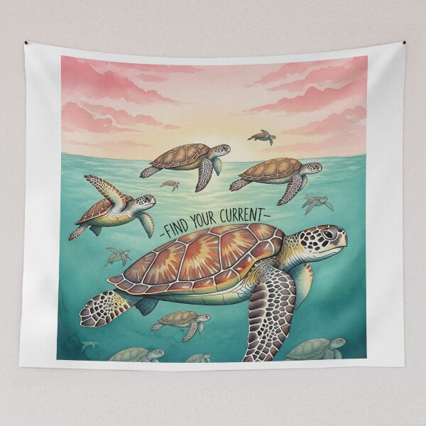 Item preview,  Find Your Current Realistic Sea Turtle Pod designed and sold by zoughlal.