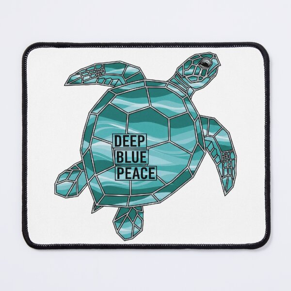Item preview, Deep Blue Peace Stained Glass Mosaic designed and sold by zoughlal.