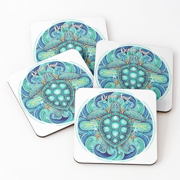 Item preview,  Ocean Soul Mandala Waves designed and sold by zoughlal.