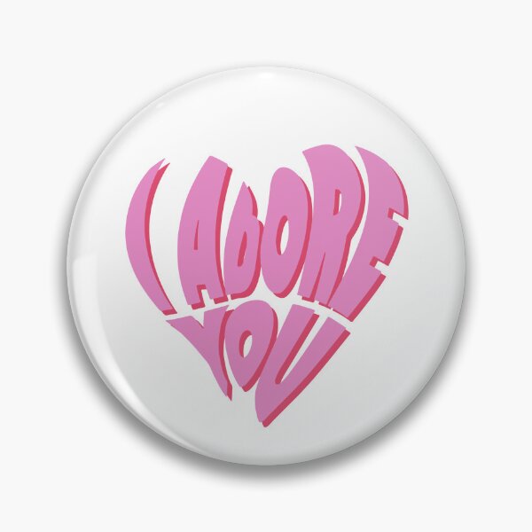 Item preview, Fred again.. I Adore You Pink Heart Logo Design designed and sold by Novaque.