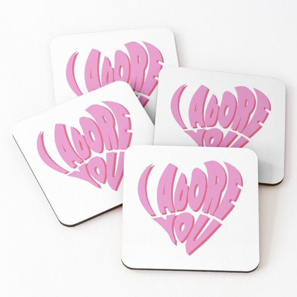 Item preview, Fred again.. I Adore You Pink Heart Logo Design designed and sold by Novaque.