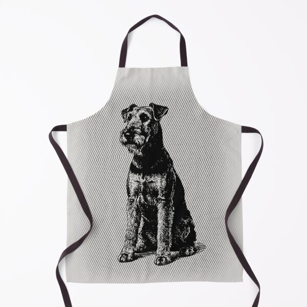 Item preview, Airedale Terrier Vintage Dog Portrait designed and sold by RPrintPulse.