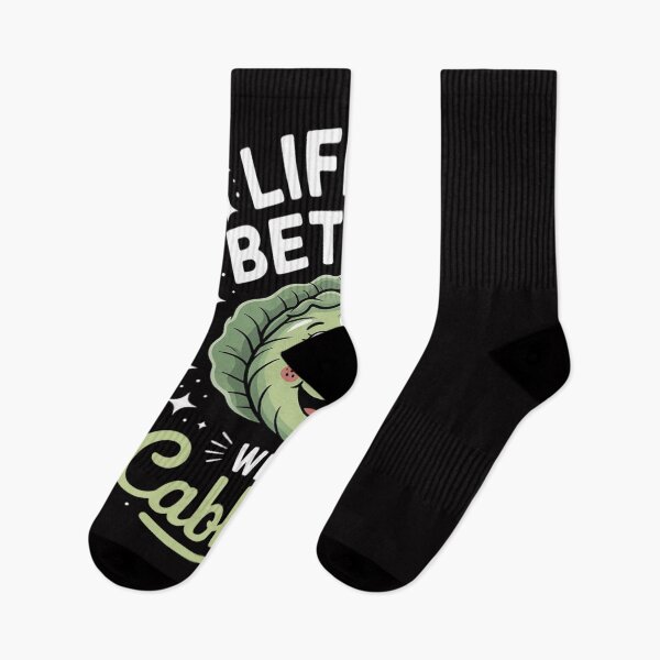 Item preview, Life Is Better With Cabbage designed and sold by HermanTricia.