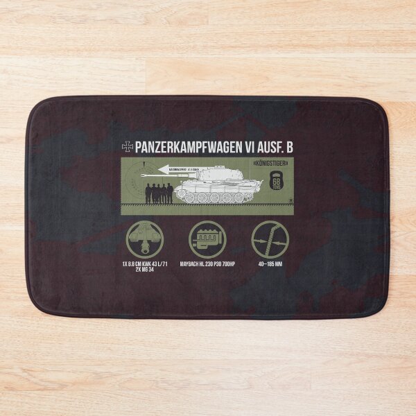Item preview, Infographic of Panzer VI Ausf. B «Tiger II» designed and sold by FAawRay.
