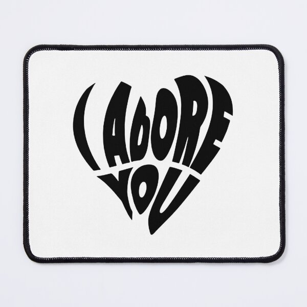 Item preview, Fred again.. I Adore You Black Heart Logo Design designed and sold by Novaque.