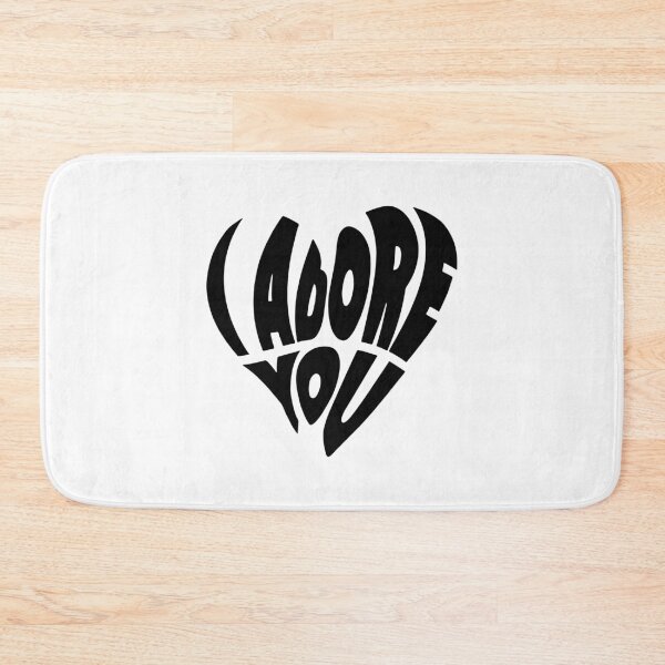 Item preview, Fred again.. I Adore You Black Heart Logo Design designed and sold by Novaque.