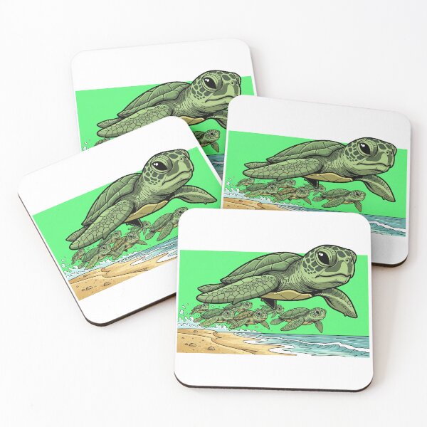 Item preview,  Baby Sea Turtles Race to the Ocean designed and sold by zoughlal.