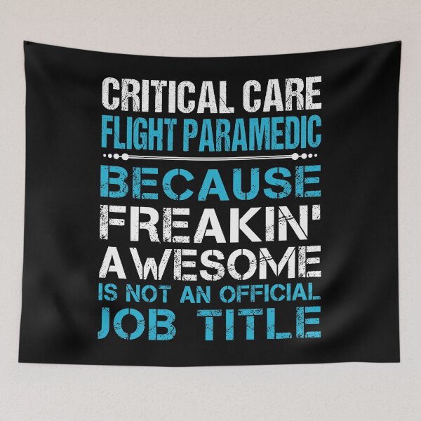 Item preview, Critical Care Flight Paramedic designed and sold by Streanin.