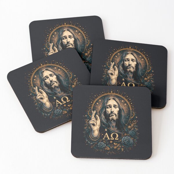 Item preview, Alpha & Omega — Lux Icon of Christ designed and sold by Sanctum Icons.