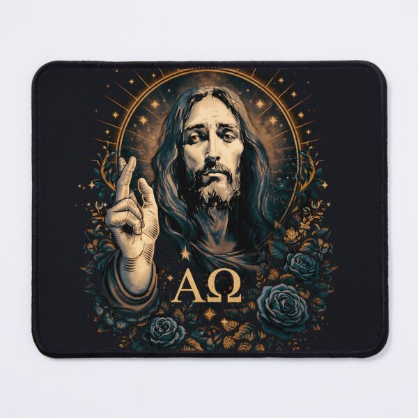 Item preview, Alpha & Omega — Lux Icon of Christ designed and sold by Sanctum Icons.