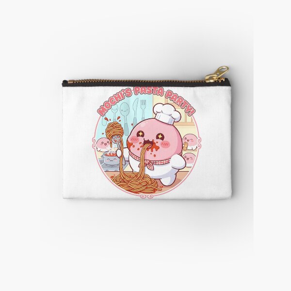 Item preview, Mochi Pasta Party – Cute Funny Food Illustration for Pasta & Mochi Lovers designed and sold by GlobalBoom.