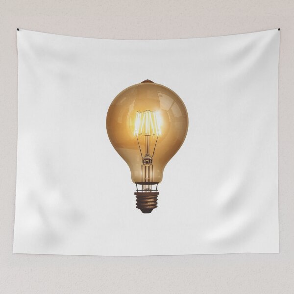 Item preview, Glowing Vintage Lightbulb Hot Air Balloon designed and sold by Wonderful Designs.