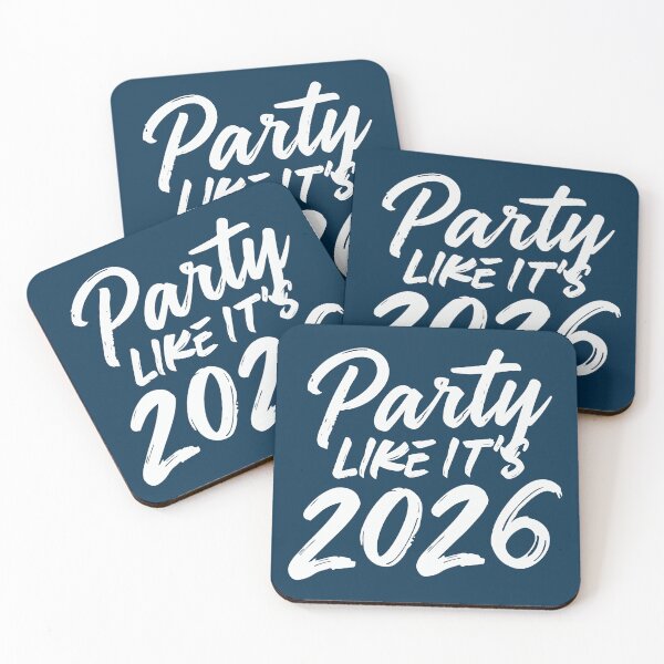 Item preview, Retro Party Like It's 2026 Typography designed and sold by DavidTeeStudio.