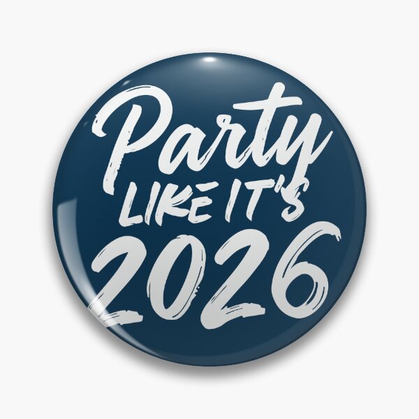 Item preview, Retro Party Like It's 2026 Typography designed and sold by DavidTeeStudio.