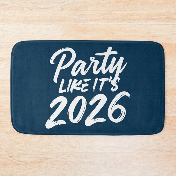Item preview, Retro Party Like It's 2026 Typography designed and sold by DavidTeeStudio.
