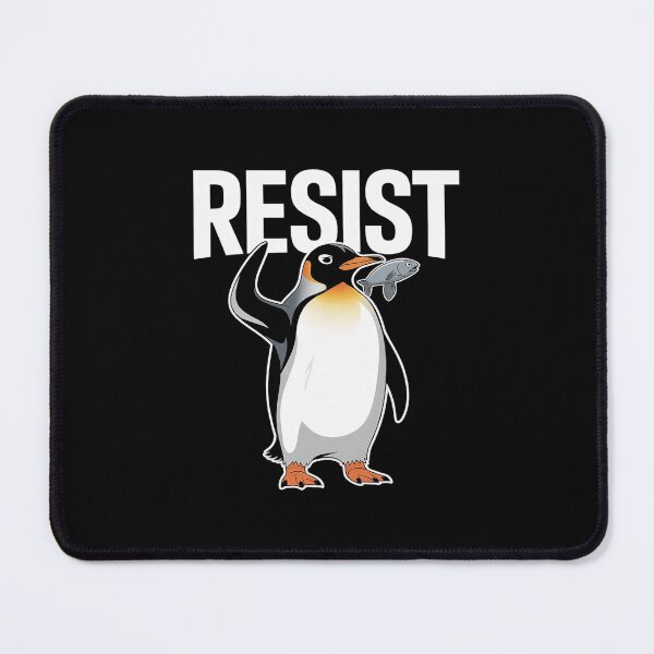 Item preview, Cute Resist Penguin Activism designed and sold by DigitaldeligArt.