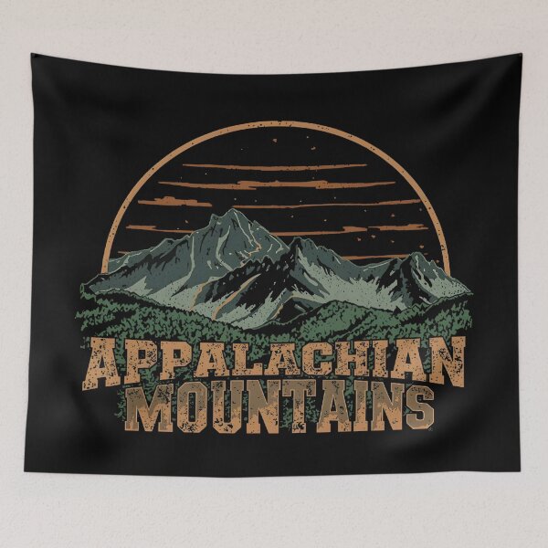 Item preview, Appalachian Mountains designed and sold by GoodOldVintage.