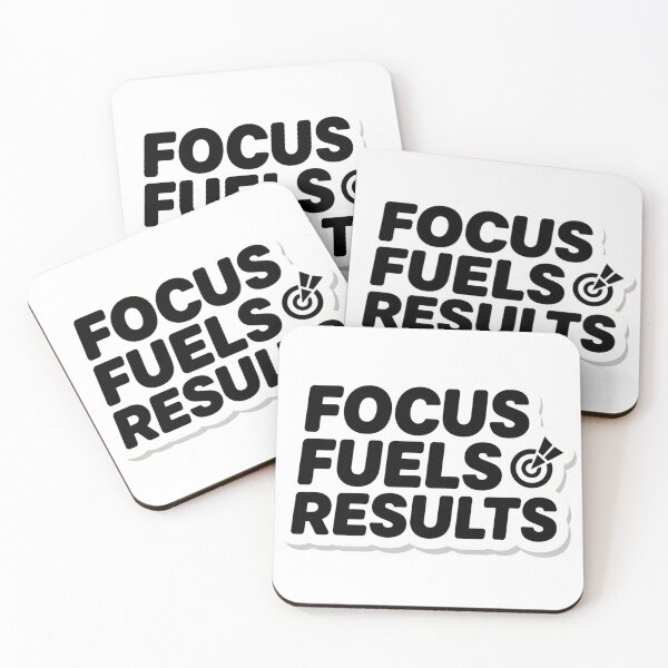 Item preview, Focus Fuel Results Motivation Quote designed and sold by ThePixelAndPine.