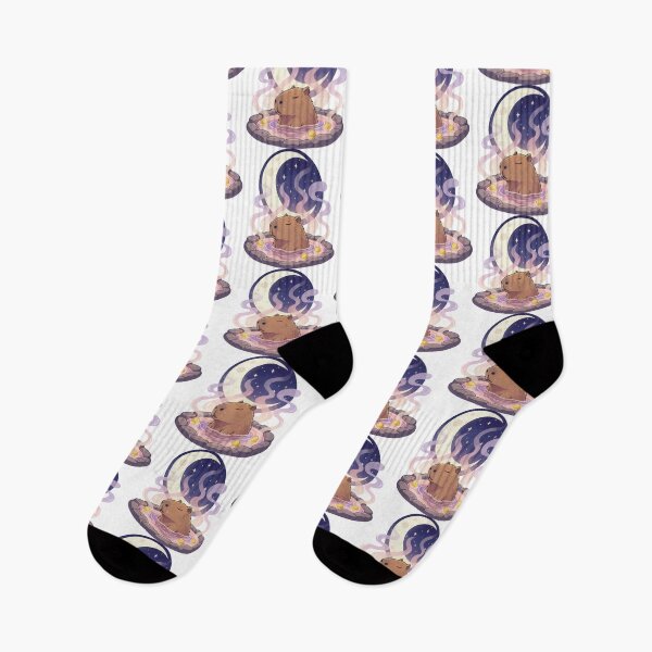 Item preview, Midnight Onsen - Lo-Fi Aesthetic Capybara Art designed and sold by Petzzz.