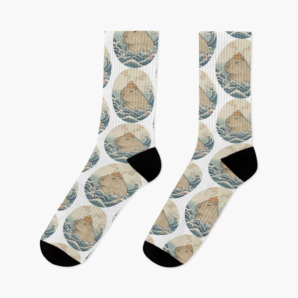 Item preview, Traditional Japanese Capybara Art - Ukiyo-e Style designed and sold by Petzzz.