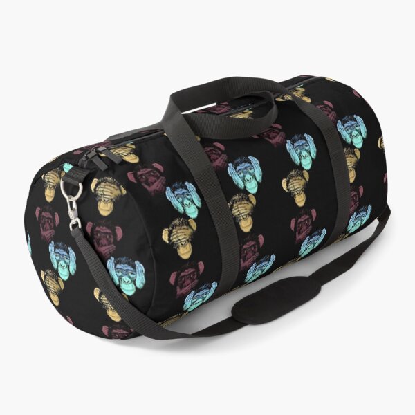 Item preview, See Hear Speak No Evil Monkeys | Colorful Minimal Art designed and sold by Kruti Collection.