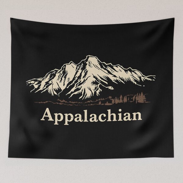 Item preview, Appalachian Mountains designed and sold by GoodOldVintage.