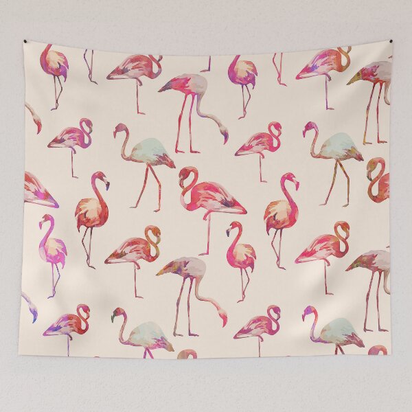 Item preview, Flamingo Happiness designed and sold by Helt-Sort.