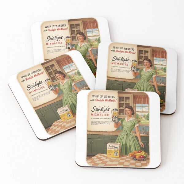 Item preview, MixMaster Magic: Retro Kitchen Power in Motion designed and sold by ForeverPrintsOK.