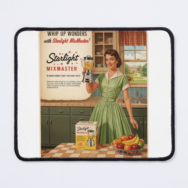 Item preview, MixMaster Magic: Retro Kitchen Power in Motion designed and sold by ForeverPrintsOK.