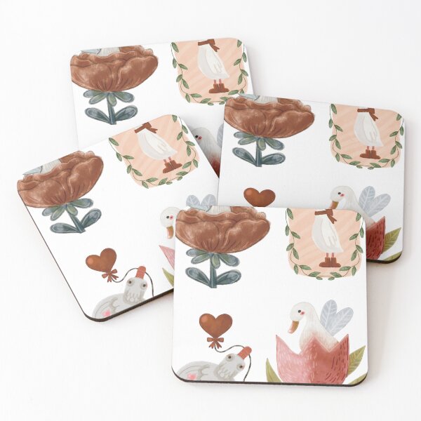 Item preview, Adorable set of kawaii ducks designed and sold by Dormitria.