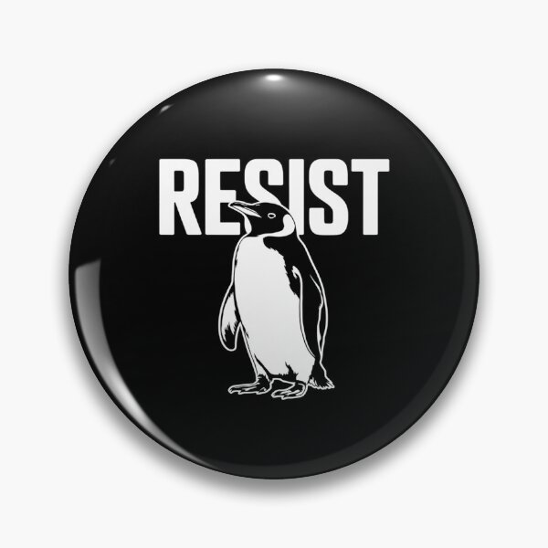 Item preview, Penguin Resist Cool Penguins Resist designed and sold by DigitaldeligArt.