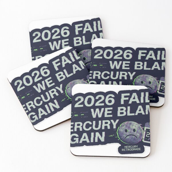 Item preview, If 2026 Fails Blame Mercury Again Sticker designed and sold by MukuMint.