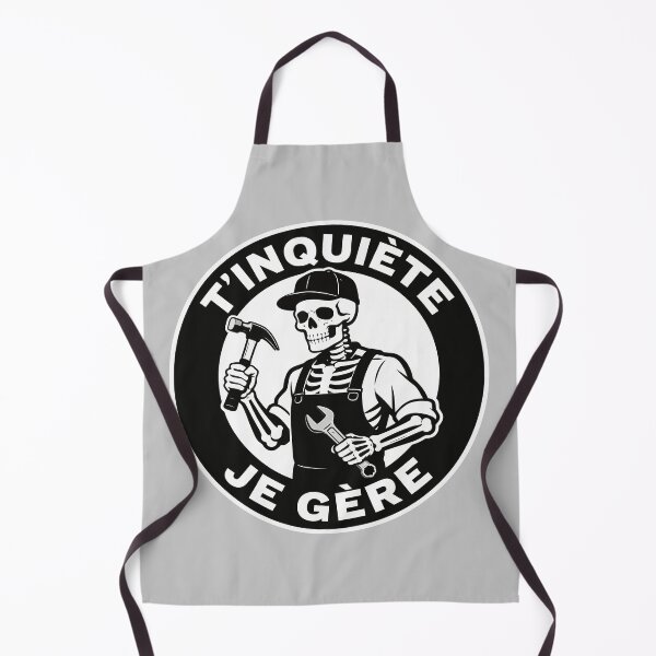Item preview, Don't worry, I've got this handyman under control - Badass Skeleton Handyman Humor designed and sold by T'inquiète Shop.