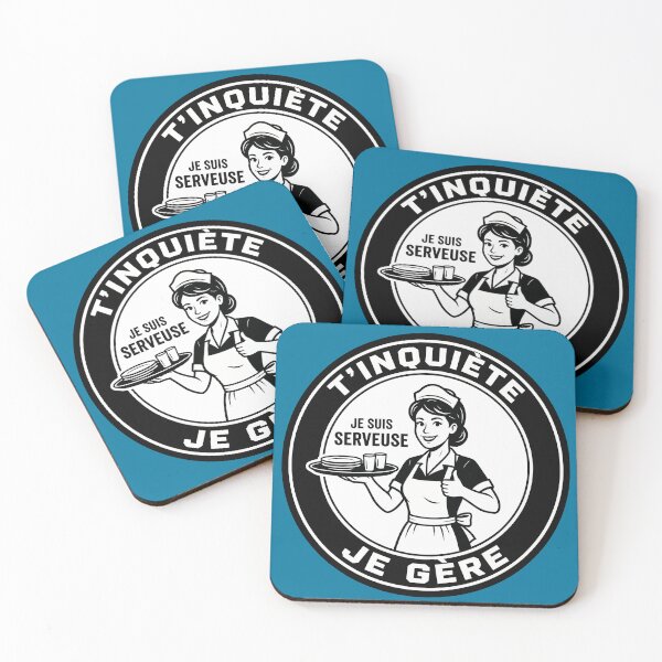 Item preview, Don't worry, I've got this! Waitress | Restaurant Badge designed and sold by T'inquiète Shop.