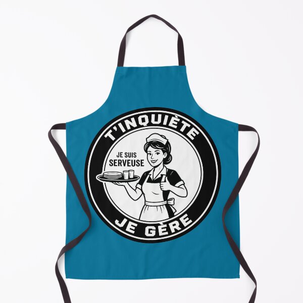 Item preview, Don't worry, I've got this! Waitress | Restaurant Badge designed and sold by T'inquiète Shop.