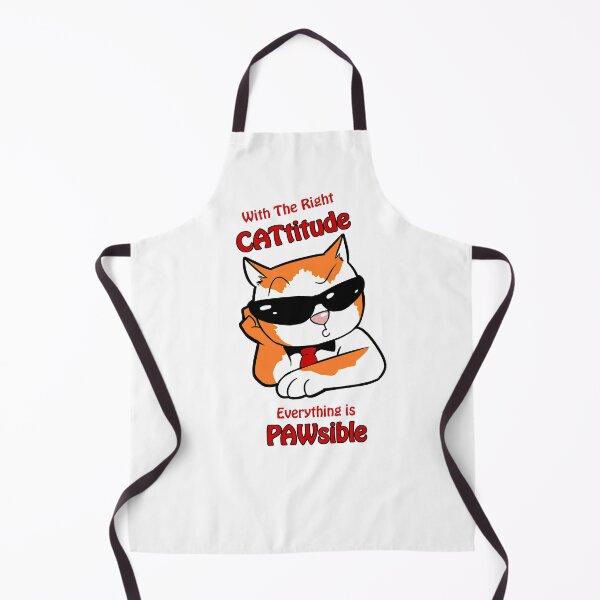 Item preview, With the right cattitude, everything is pawsible! designed and sold by lifewithbirds.