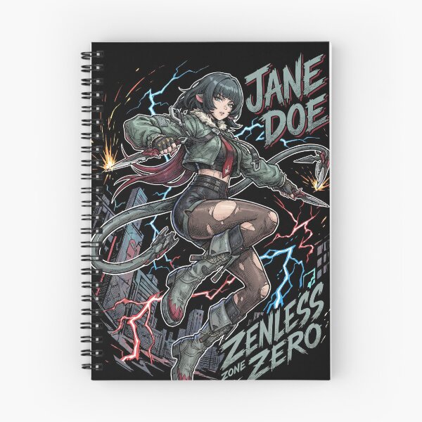 Item preview, Jane Doe Zenless Zone Zero ZZZ Public Security Physical Anomaly Rat Thiren Tail Blade Infiltrator Shield Dash Fan Art Portrait Poster T-Shirt Sticker Gift designed and sold by Senpaiwaves.
