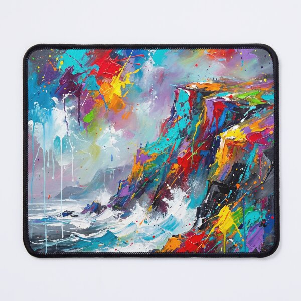 Item preview, Wild Atlantic Colourstorm – Abstract Irish Coastline designed and sold by Printpix.