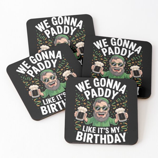 Item preview, Birthday St Patricks Day Lucky Irish Funny Drinking designed and sold by tiekanamac.
