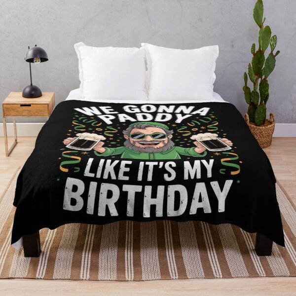 Item preview, Birthday St Patricks Day Lucky Irish Funny Drinking designed and sold by tiekanamac.