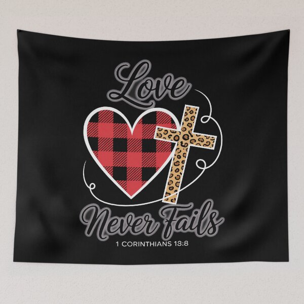 Item preview, Bible Valentines Day Leopard Christian designed and sold by tiekanamac.
