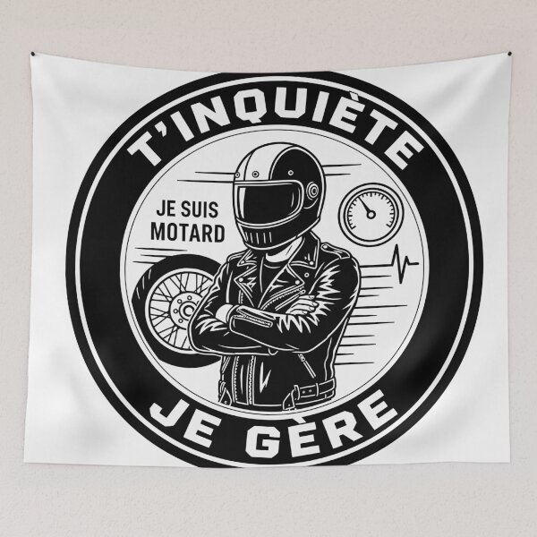 Item preview, Don't Worry, I've Got This Biker - Humorous Biker T-shirt Sticker designed and sold by T'inquiète Shop.