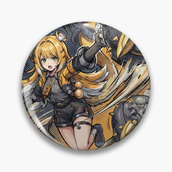 Item preview, Ju Fufu Zenless Zone Zero ZZZ Yunkui Summit Ice Support Fox Thiren Bell Fan Art Portrait Poster T-Shirt Sticker Gift designed and sold by Senpaiwaves.