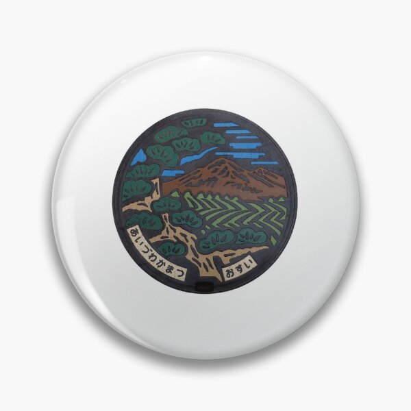 Item preview, Aizuwakamatsu city, Fukushima manhole designed and sold by blahdeedah.