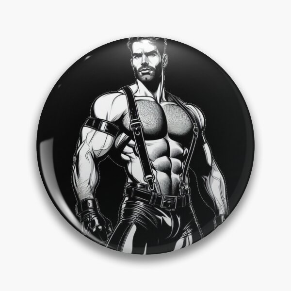 Item preview, Gay Leather Bar Scott Pride Berlin Graphic Design designed and sold by ItsAKinkThing.