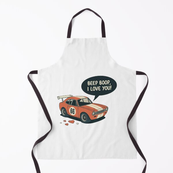 Item preview, Beep Boop I Love You Cute Car designed and sold by MonkiFlipp.
