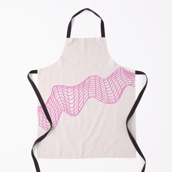 Item preview, Y2K Pink Cyber Grid Wave – Retro Futuristic Wireframe designed and sold by EJRdesign.
