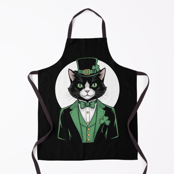 Item preview, Cat Leprechaun Cat Lovers Shamrock St Patrick_s Day designed and sold by tiekanamac.