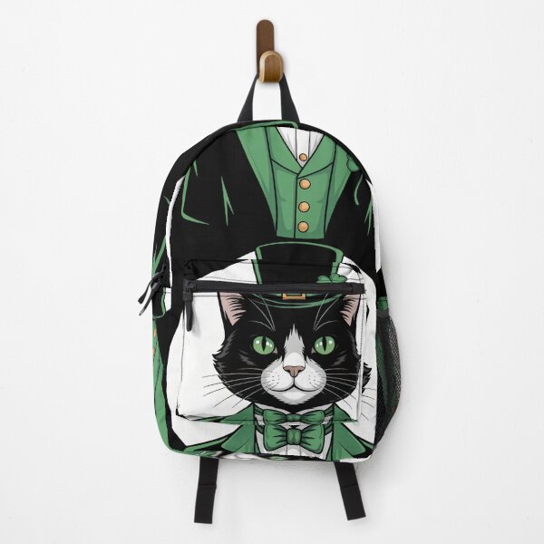 Item preview, Cat Leprechaun Cat Lovers Shamrock St Patrick_s Day designed and sold by tiekanamac.