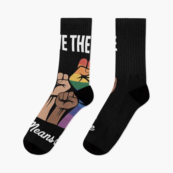 Item preview, We The People Means Everyone US Constitution LGBT Pride designed and sold by traceydowns.